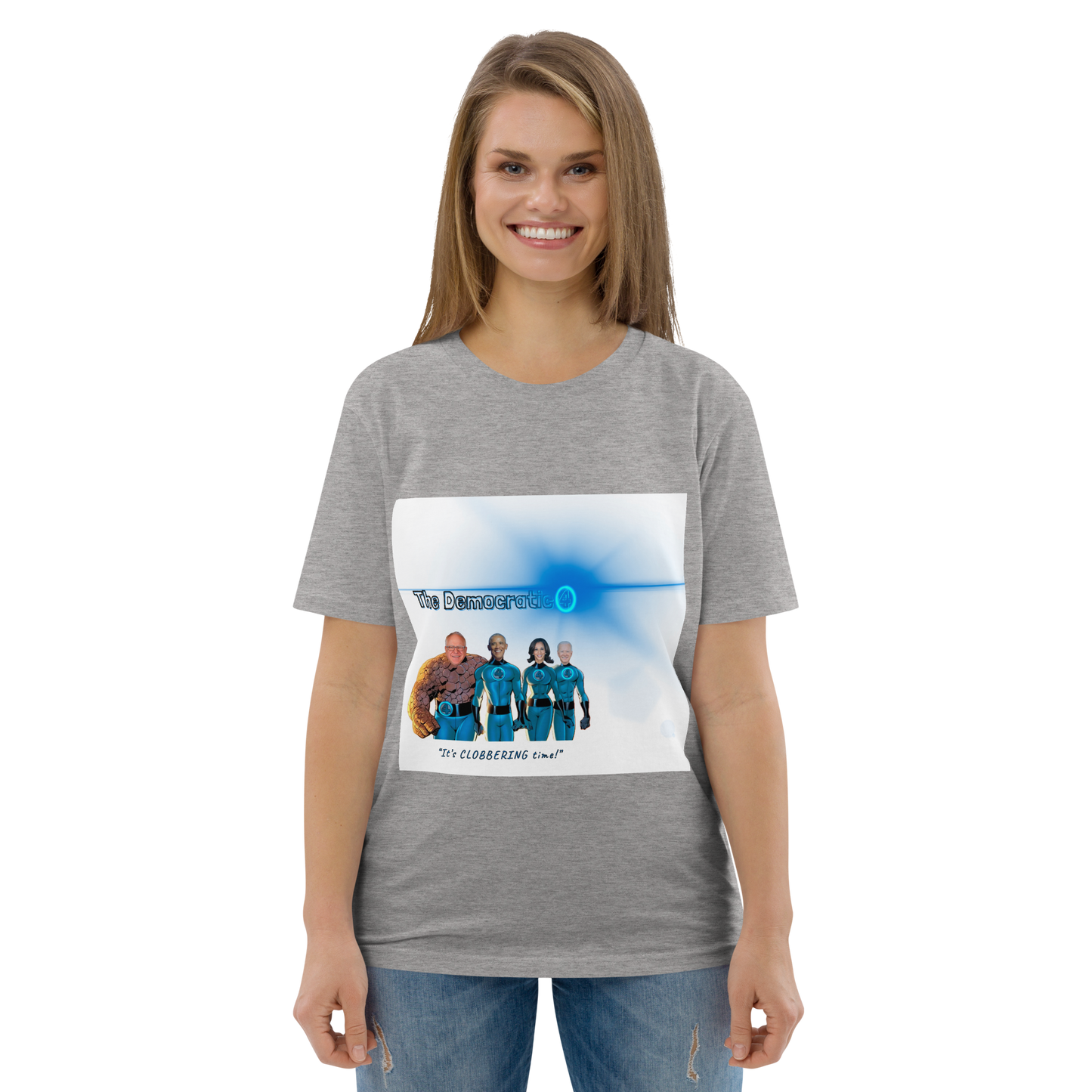 The Democratic 4 - Unisex organic cotton t-shirt