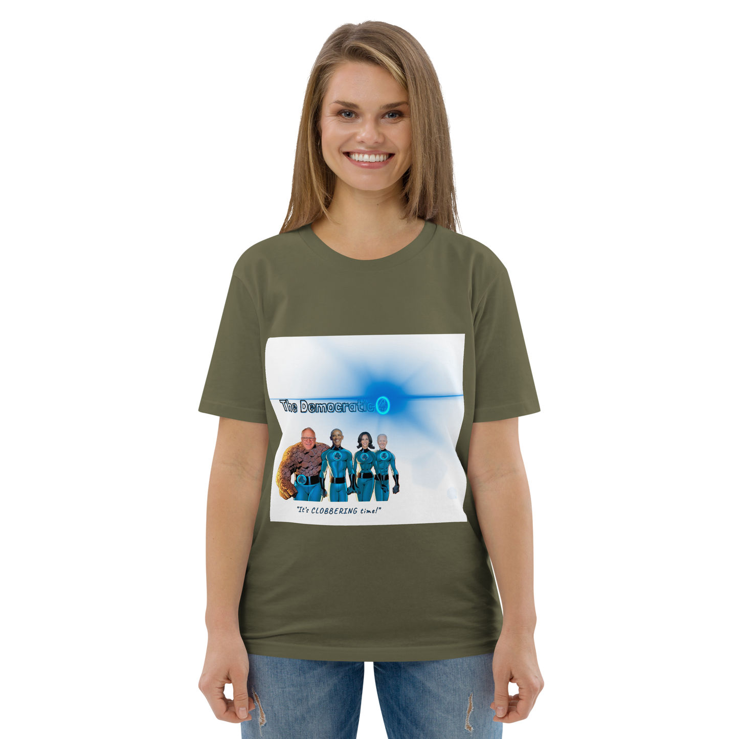 The Democratic 4 - Unisex organic cotton t-shirt