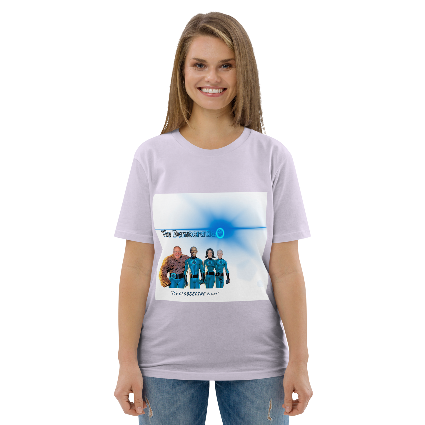 The Democratic 4 - Unisex organic cotton t-shirt