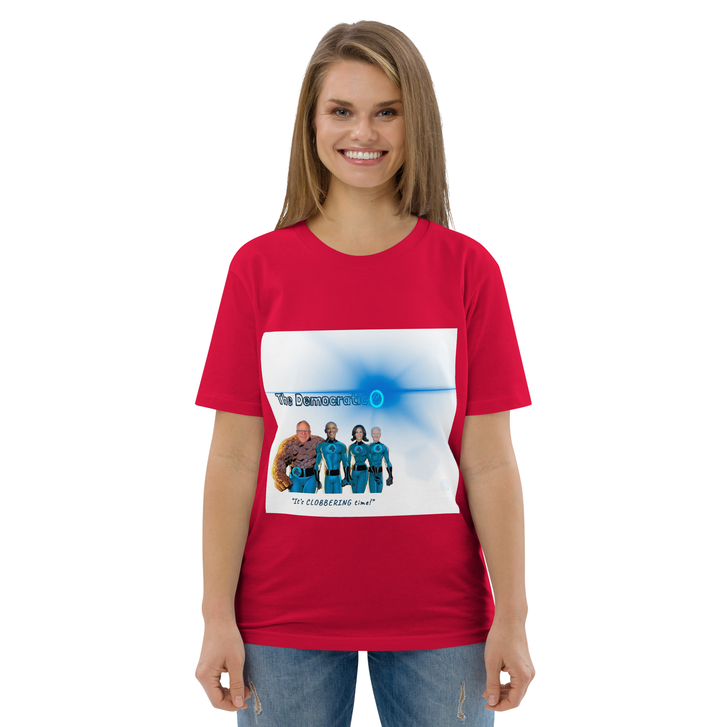 The Democratic 4 - Unisex organic cotton t-shirt