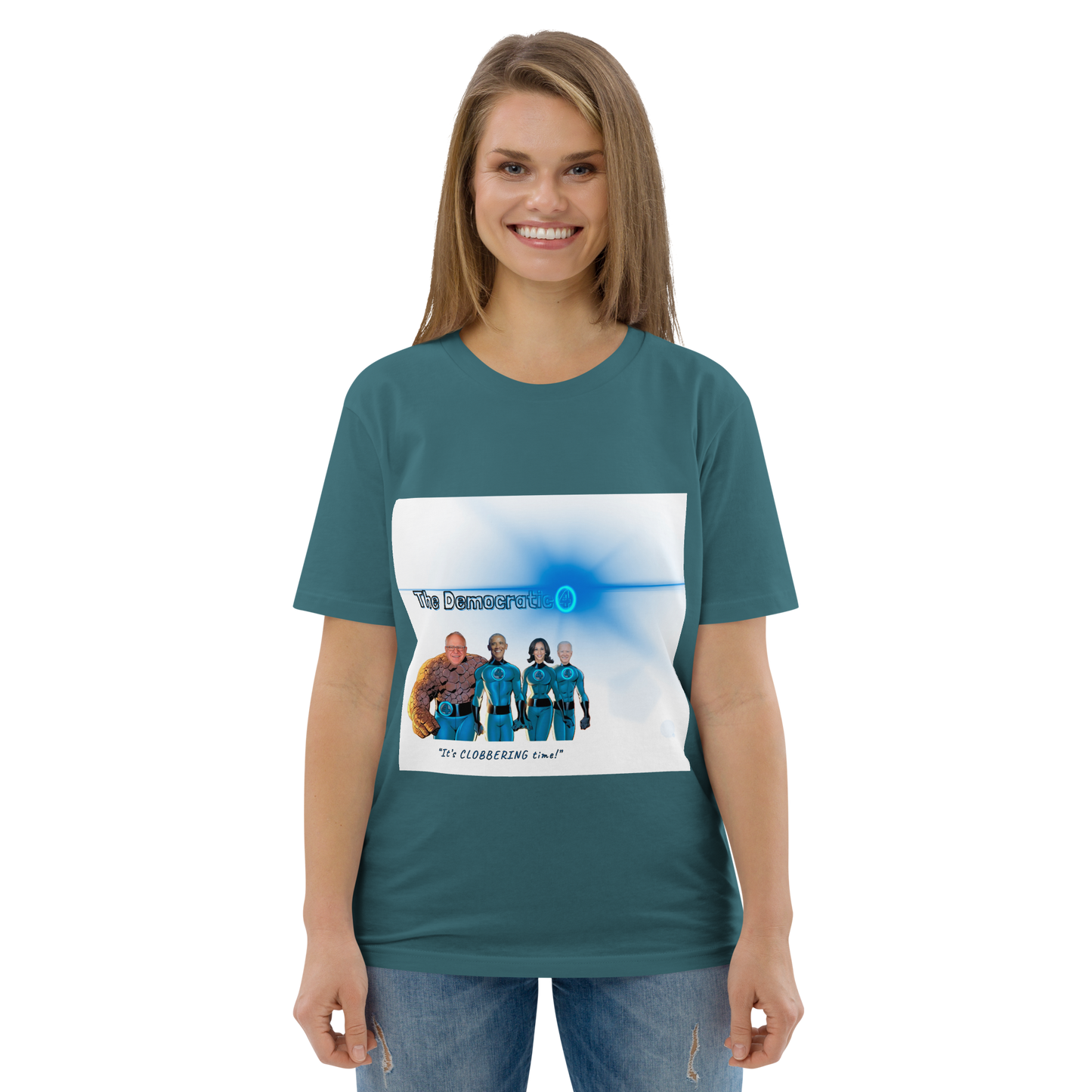 The Democratic 4 - Unisex organic cotton t-shirt