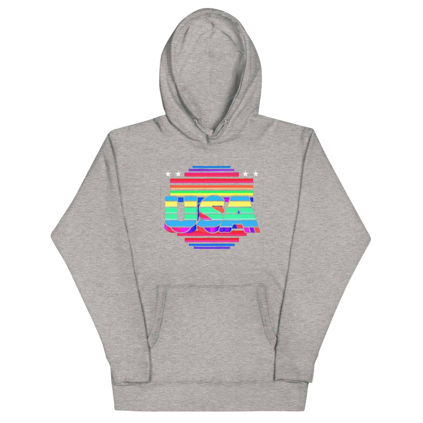 Retro Arcade Style USA - Unisex Hoodie