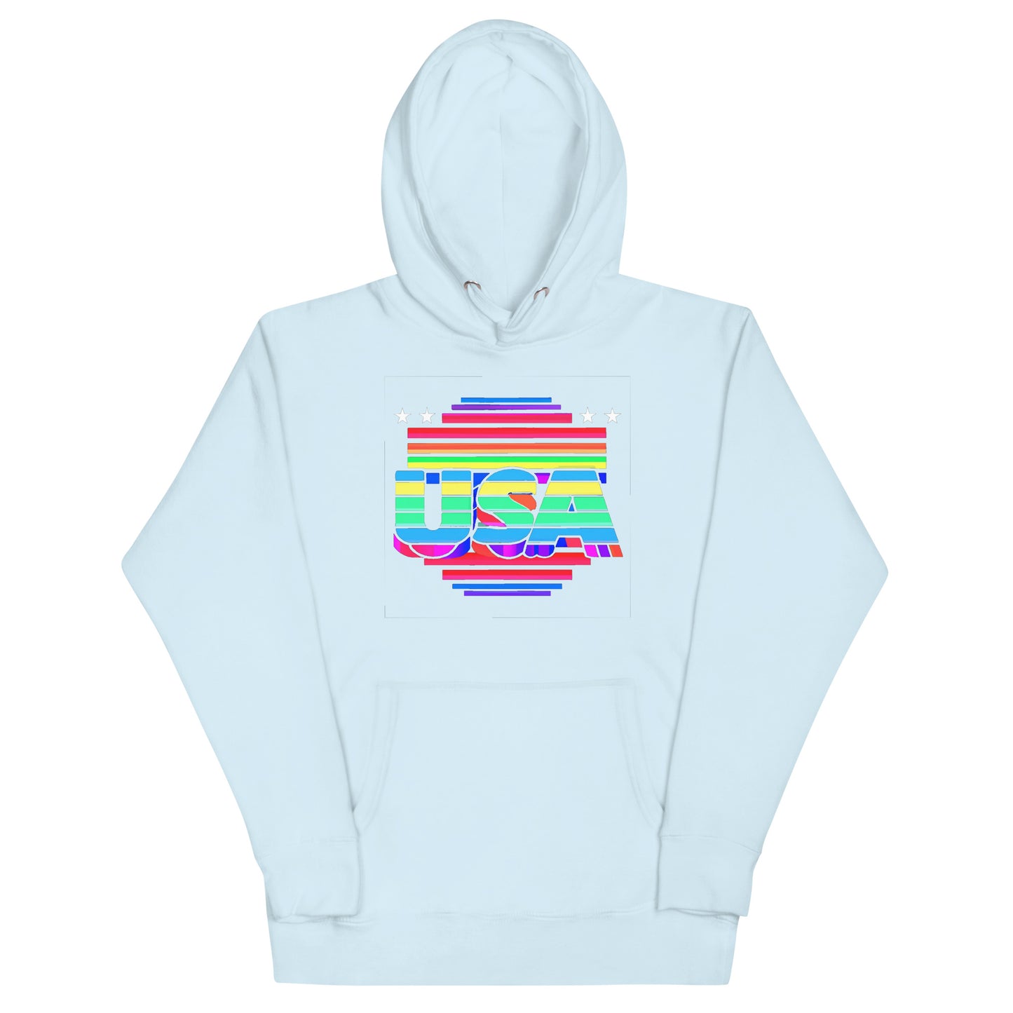 Retro Arcade Style USA - Unisex Hoodie