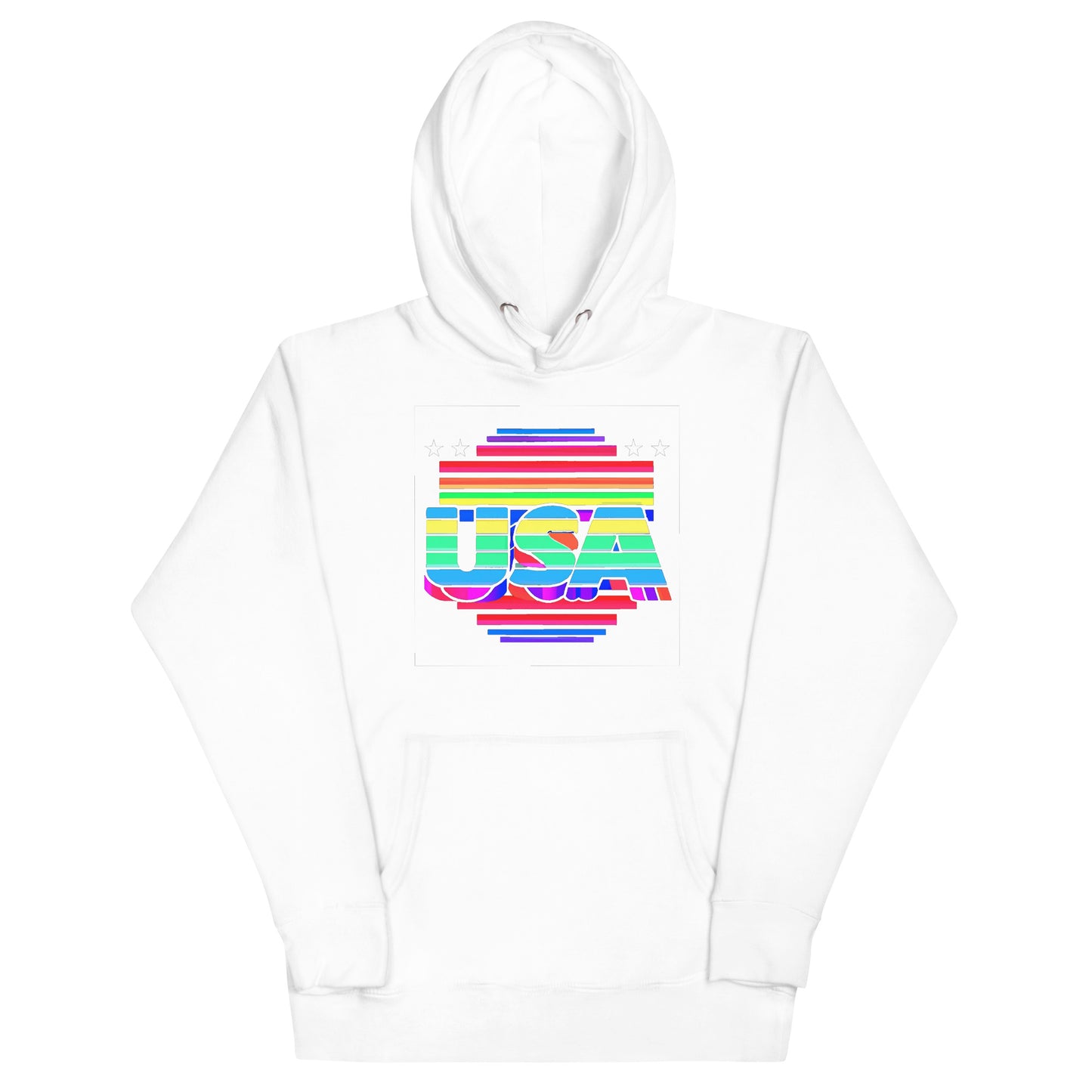 Retro Arcade Style USA - Unisex Hoodie