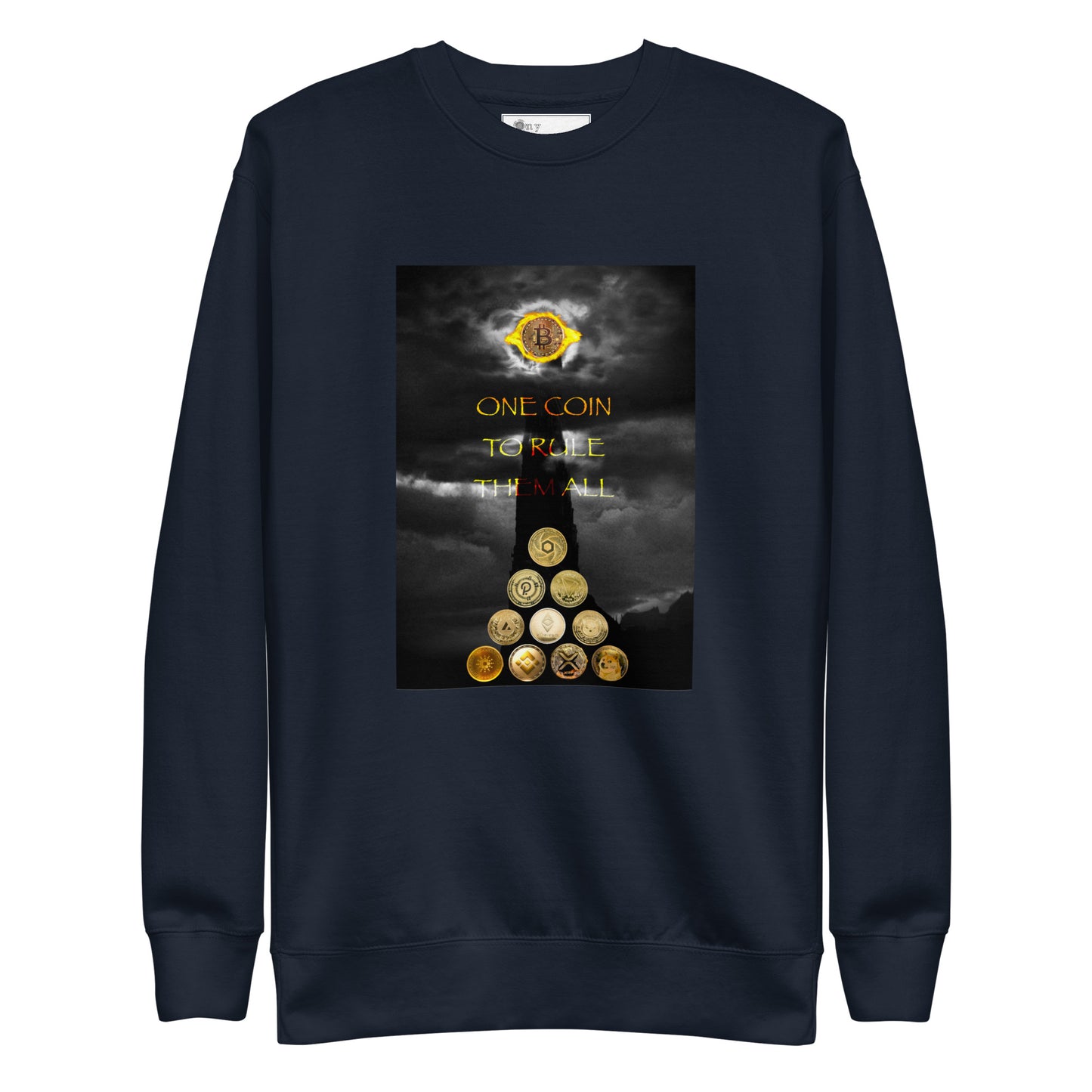 One coin to rule them all - Unisex Premium Sweatshirt