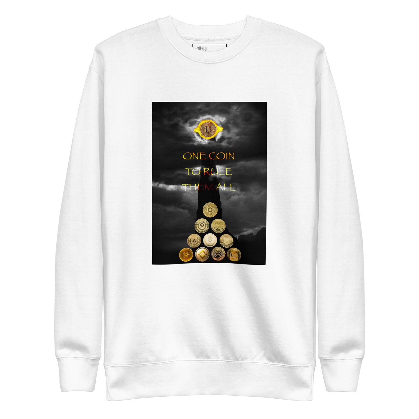 One coin to rule them all - Unisex Premium Sweatshirt